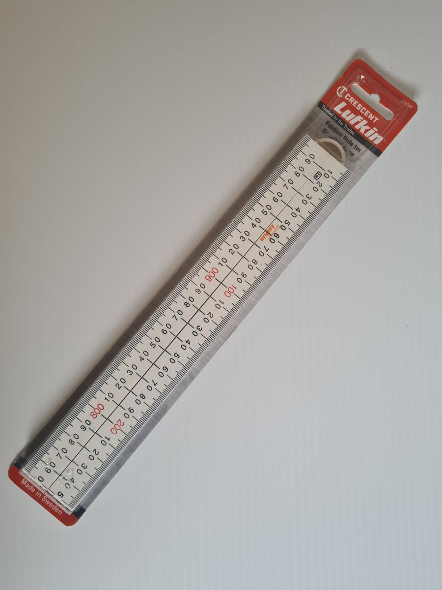 LUFKIN FOLDING RULE 1M BEVELLED EDGE Langys Seaford
