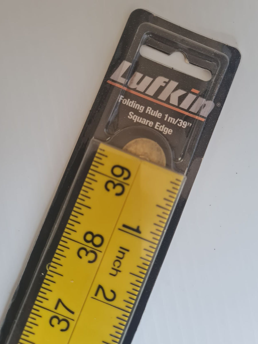 LUFKIN FOLDING RULE 1M SQUARE EDGE Langys Seaford