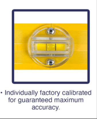 EZY TOOLS - STRAIGHT EDGE WITH VIAL