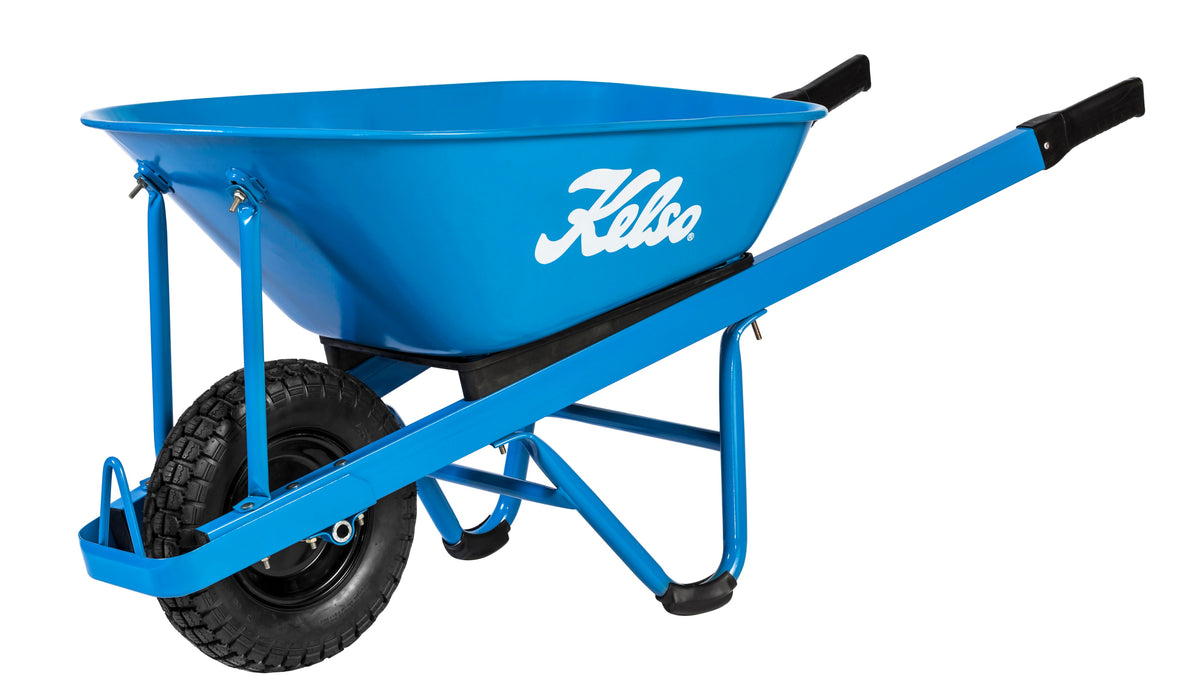 KELSO CONTRACTORS WHEELBARROW STEEL TRAY Langys Seaford