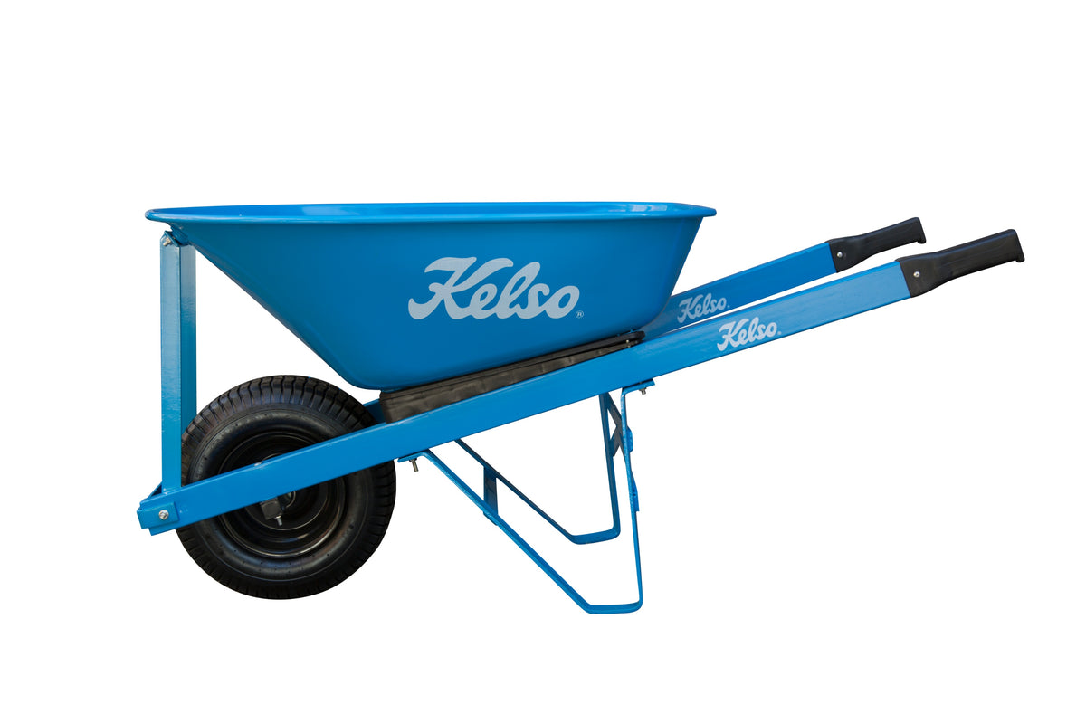 KELSO TRADESMAN WHEELBARROW STEEL TRAY Langys Seaford